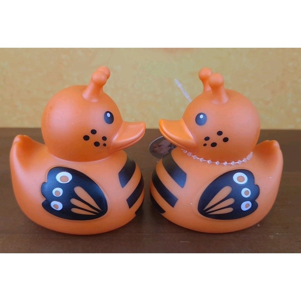 BUTTERFLY Rubber Duck Target Bullseye Playground Summer 2025 Lot Of 2 - Picture 2 of 9